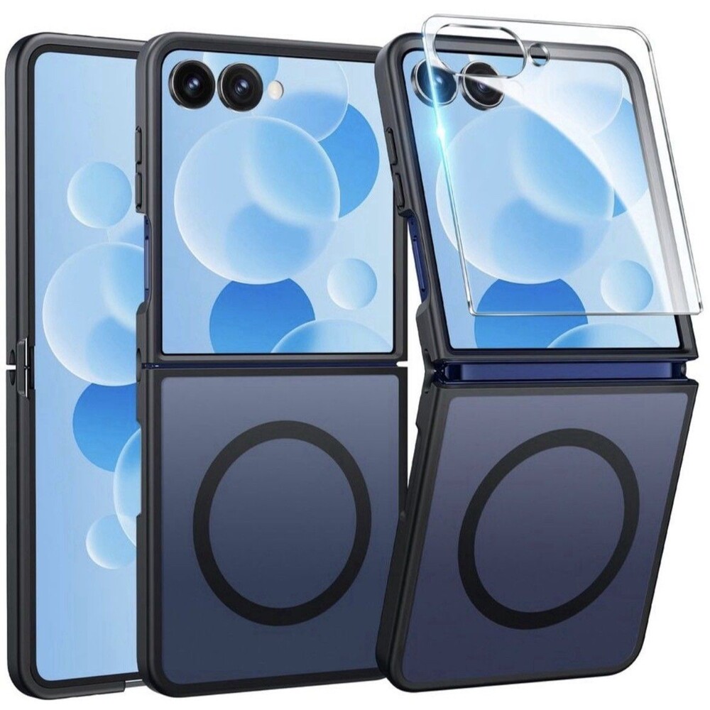 Matte Translucent Textured Drop-Proof Case for Samsung Galaxy Z Flip 7